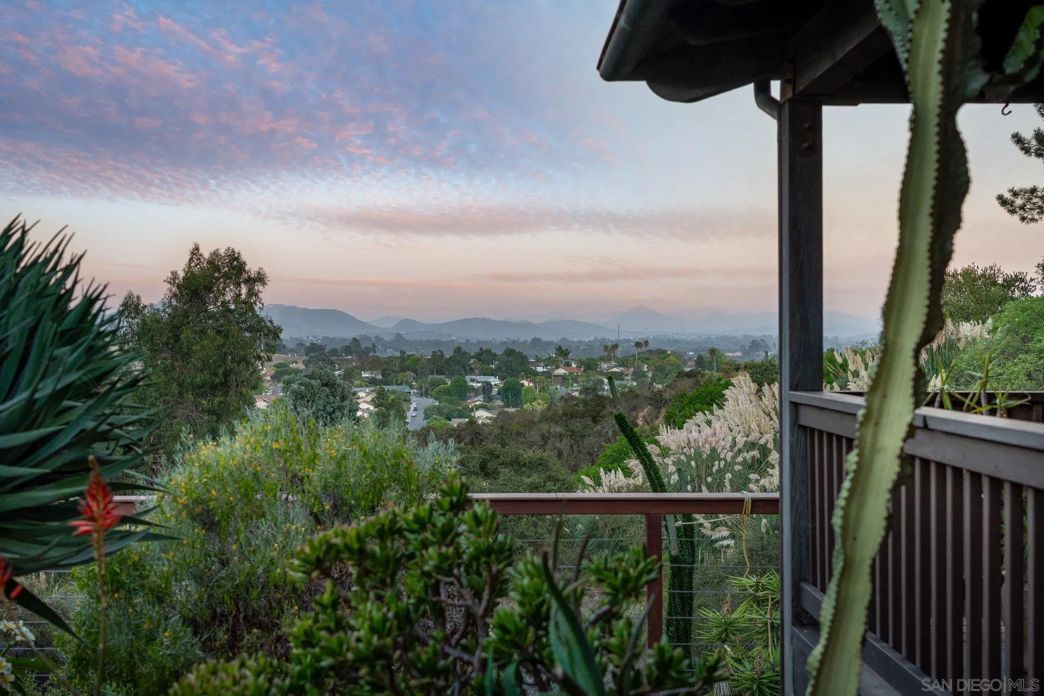 1243 Crest Drive Encinitas, CA 92024 - Photo 33 of 47 a view of a city from a balcony