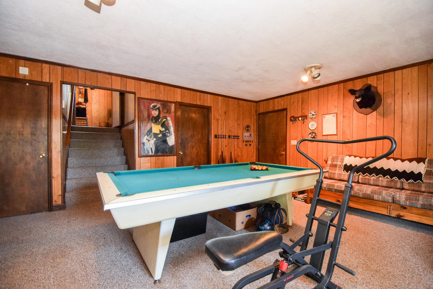 211 Rhododendron Road Callaway, VA 24067 - Photo 21 of 48 a room with furniture and air hockey table