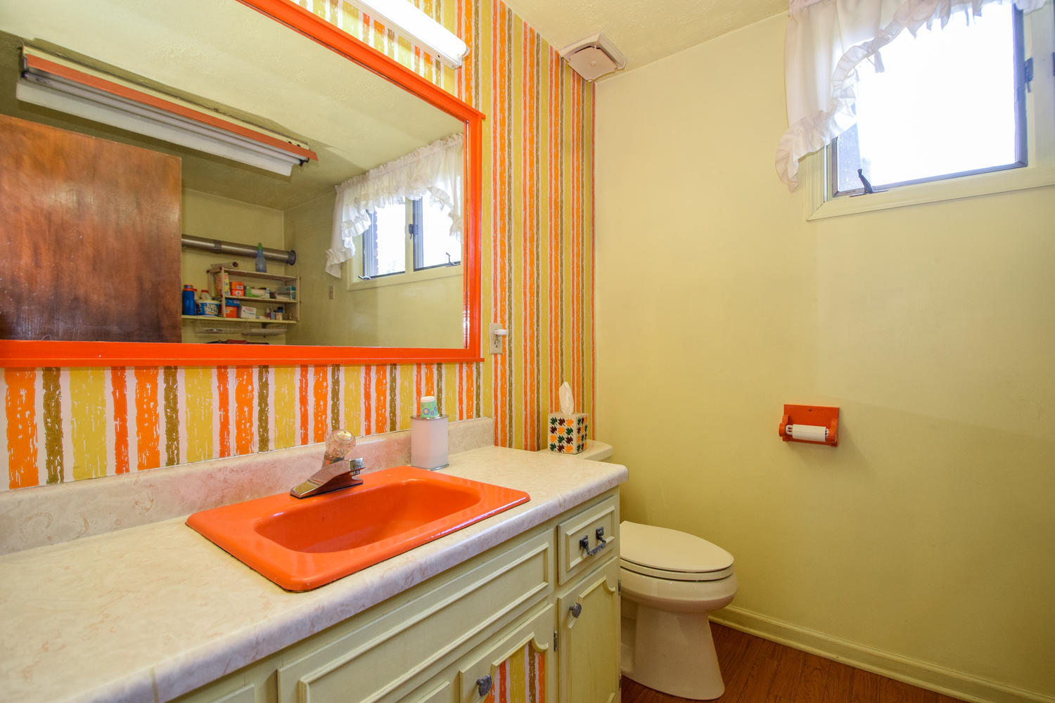 211 Rhododendron Road Callaway, VA 24067 - Photo 22 of 48 a bathroom with a sink and a toilet