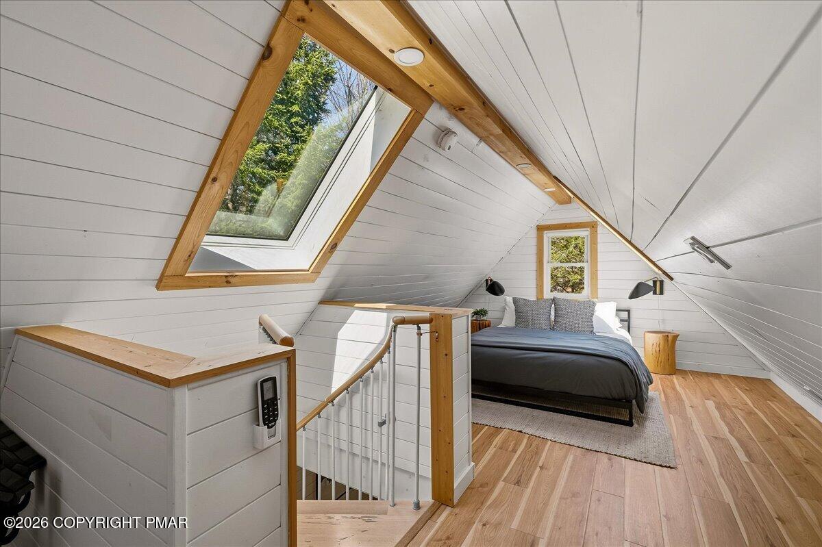 5306 Hummingbird Drive Pocono Summit, PA 18346 - Photo 21 of 32 a view of house and deck