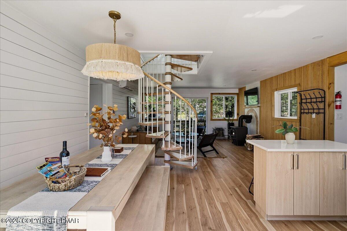 5306 Hummingbird Drive Pocono Summit, PA 18346 - Photo 9 of 32 a living room with furniture and wooden floor
