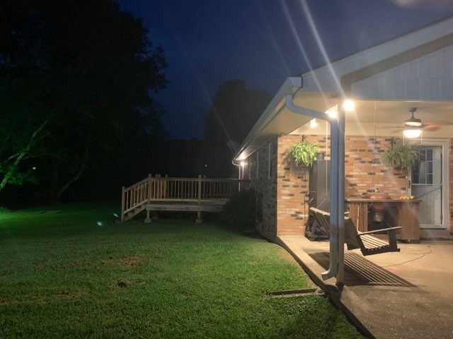 280 Lindsley Road Lebanon, TN 37090 - Photo 41 of 41 a view of a porch with chairs and backyard