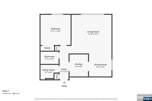 $359,000 | 61 Eastern Way, Unit 3, Rutherford, NJ 07070