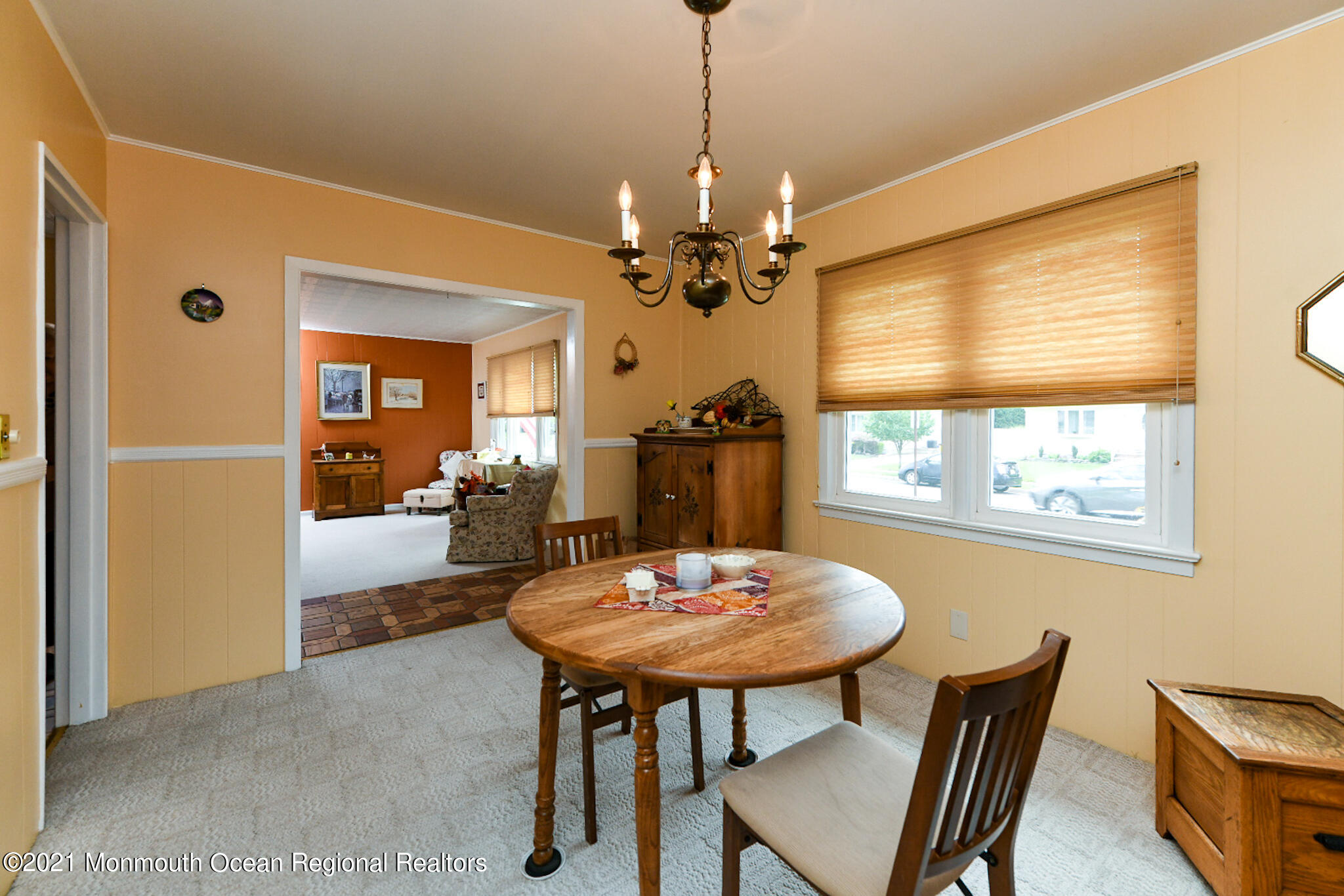 5 Phyllis Road West Orange, NJ 07052 - Photo 6 of 18 a view of a dining room with furniture window and wooden floor