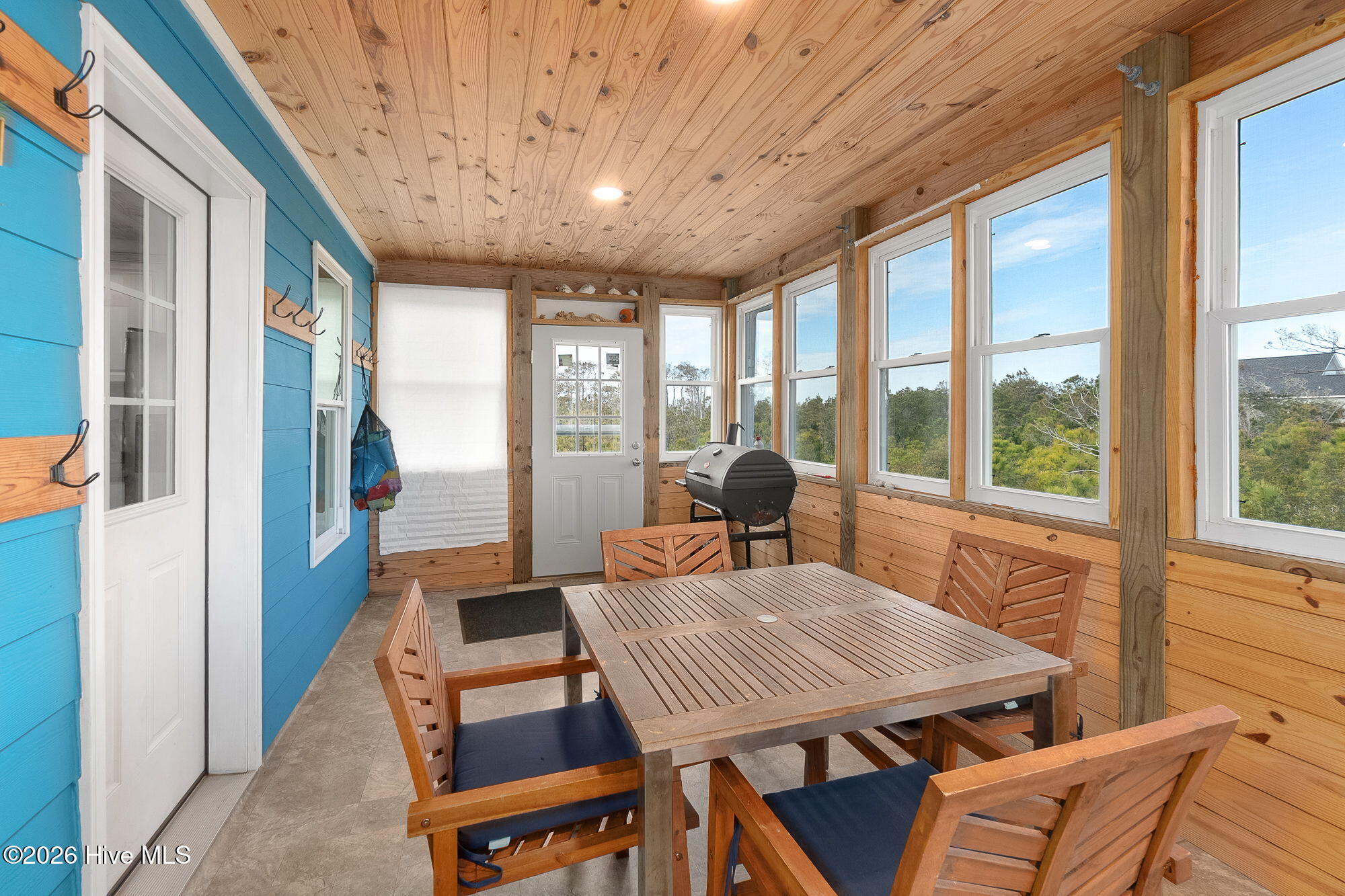 105 Sandy Landing Road Cedar Island, NC 28520 - Photo 13 of 46 Enclosed Porch