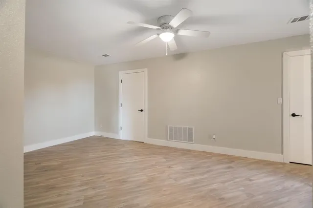 wooden floor in an empty room