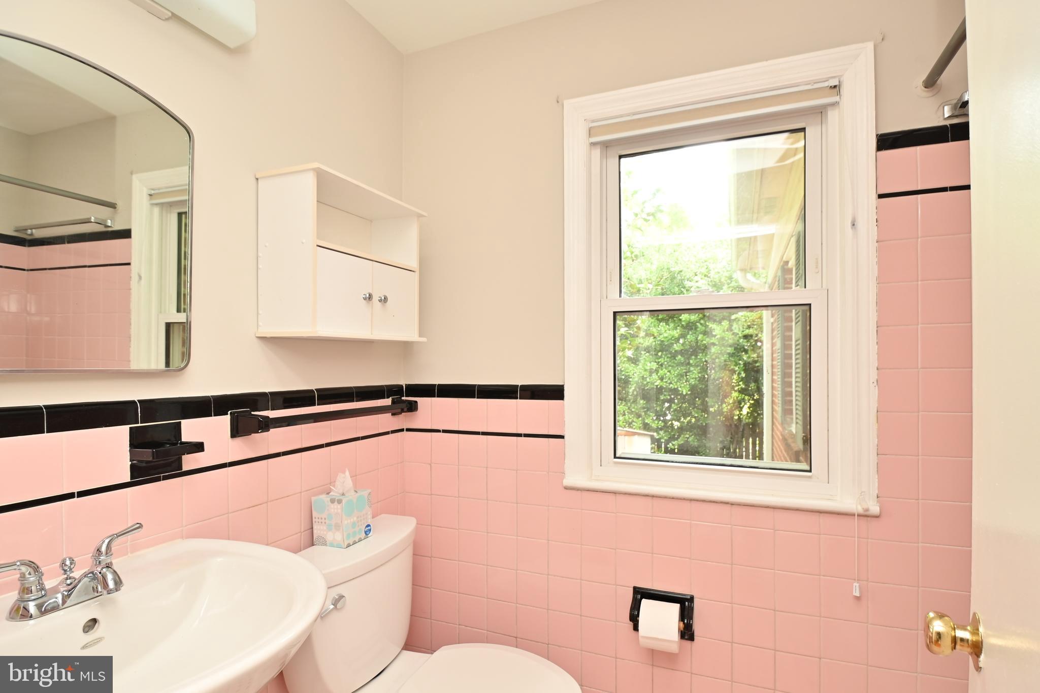 802 Ridge Place Falls Church, VA 22046 - Photo 26 of 59 "Barbie" pink bathroom with tub
