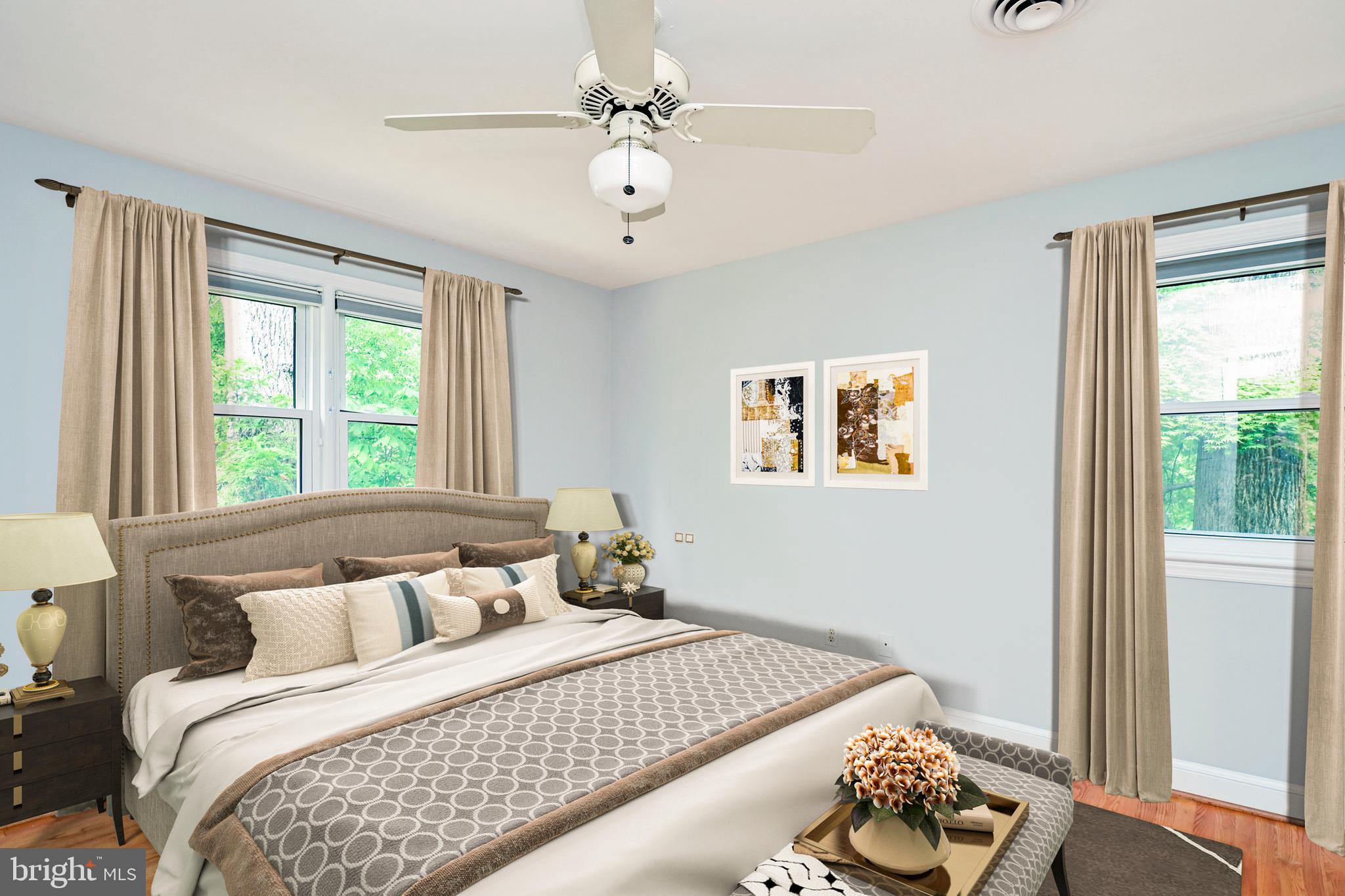 802 Ridge Place Falls Church, VA 22046 - Photo 29 of 59 Primary bedroom is virtually staged