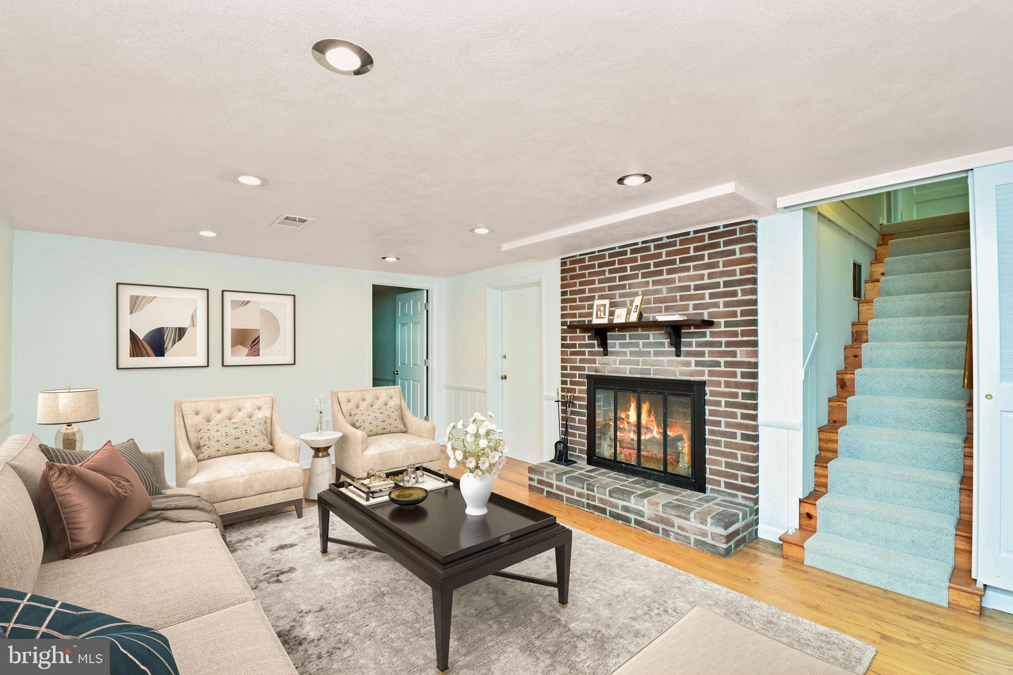 802 Ridge Place Falls Church, VA 22046 - Photo 33 of 59 Recreation room is virtually staged