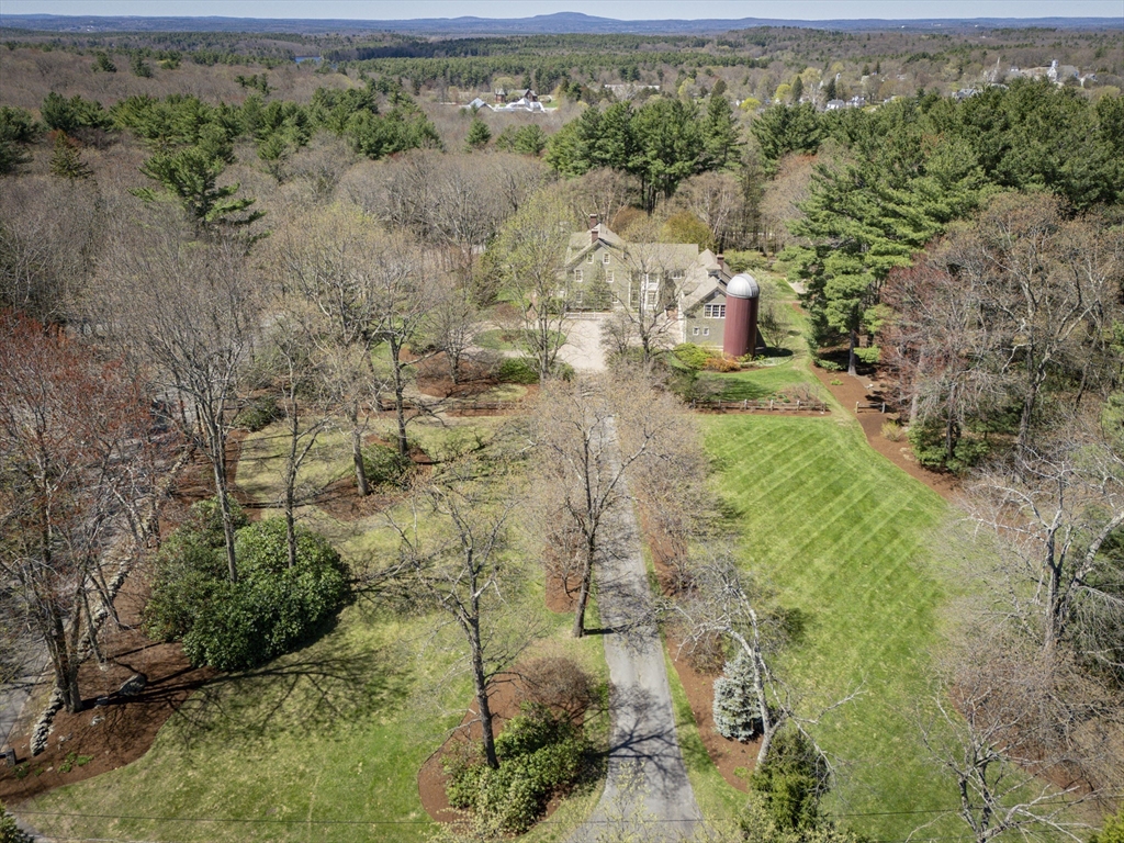 43 Oak Hill Road Harvard, MA 01451 - Photo 42 of 42 an aerial view of residential house with outdoor space