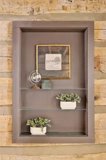 a view of a small space