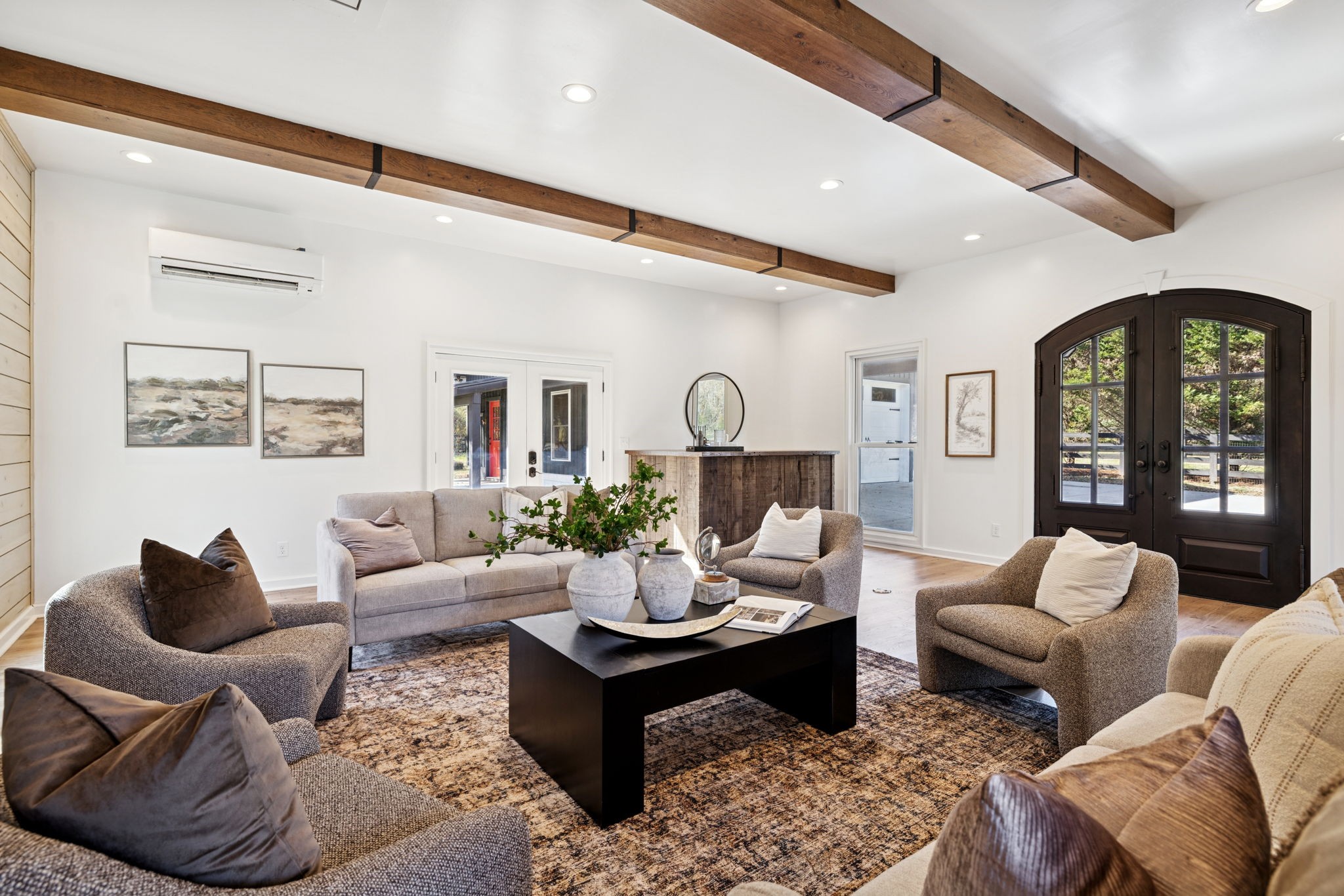 5467 Pinewood Road Franklin, TN 37064 - Photo 41 of 98 a living room with furniture fireplace and a large window