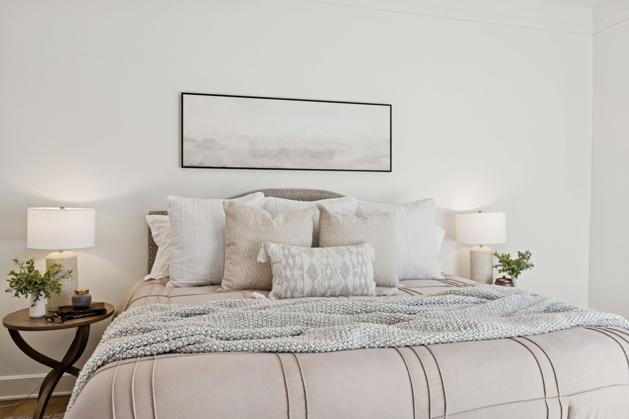 5467 Pinewood Road Franklin, TN 37064 - Photo 56 of 98 a large bed sitting in a bedroom next to a lamp