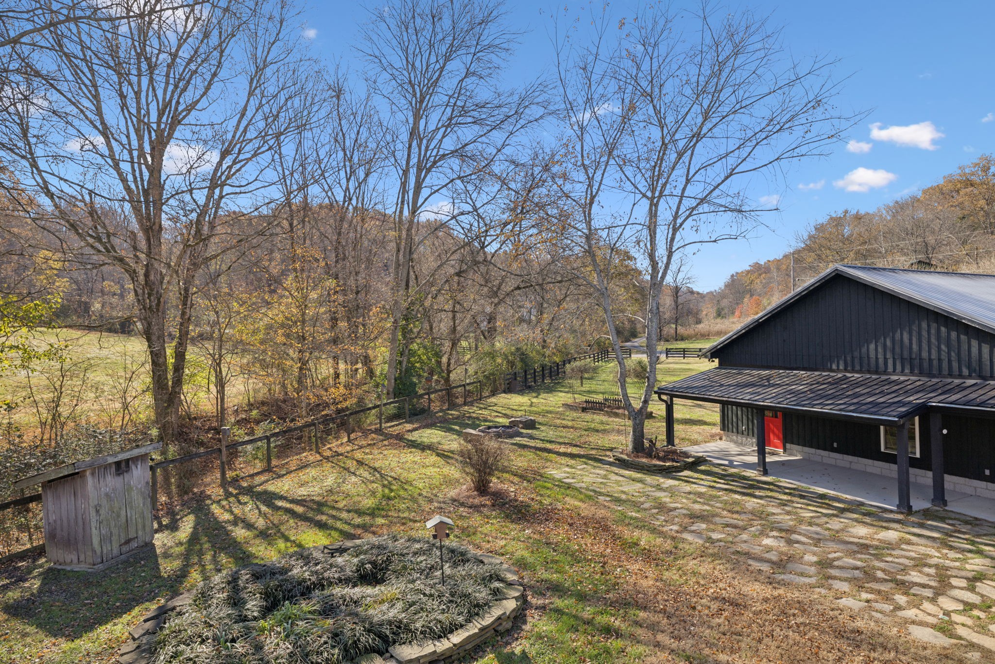 5467 Pinewood Road Franklin, TN 37064 - Photo 76 of 98 a view of a house with a yard covered with snow