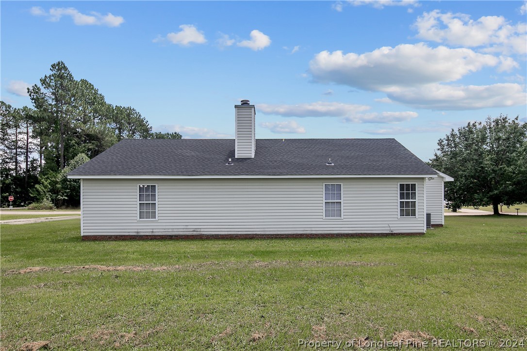 130 Rye Lane Raeford, NC 28376 - Photo 38 of 38 a front view of house with yard and trees