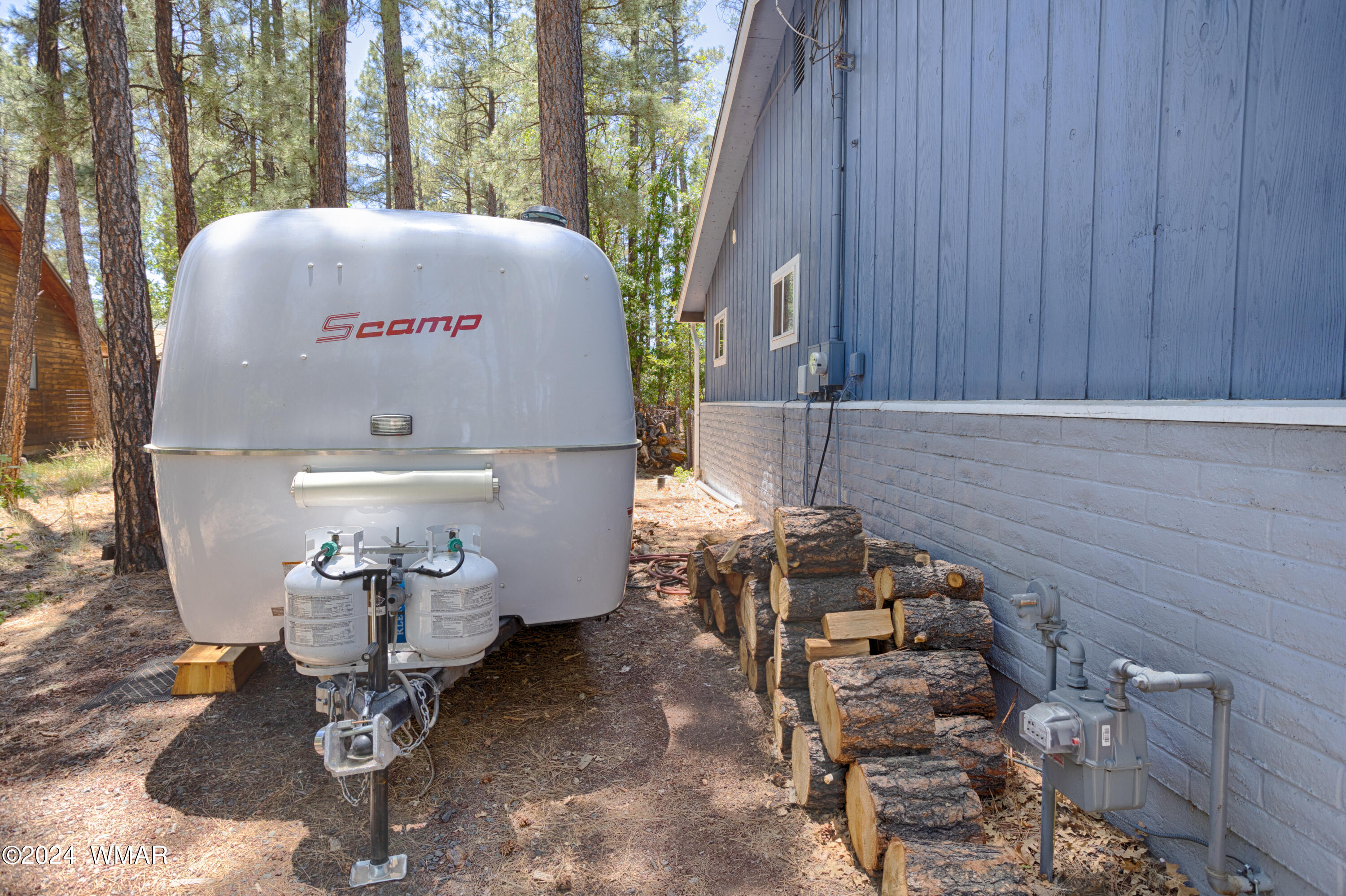 625 East Nora Place Pinetop, AZ 85935 - Photo 31 of 35 a view of barbecue area with seating area