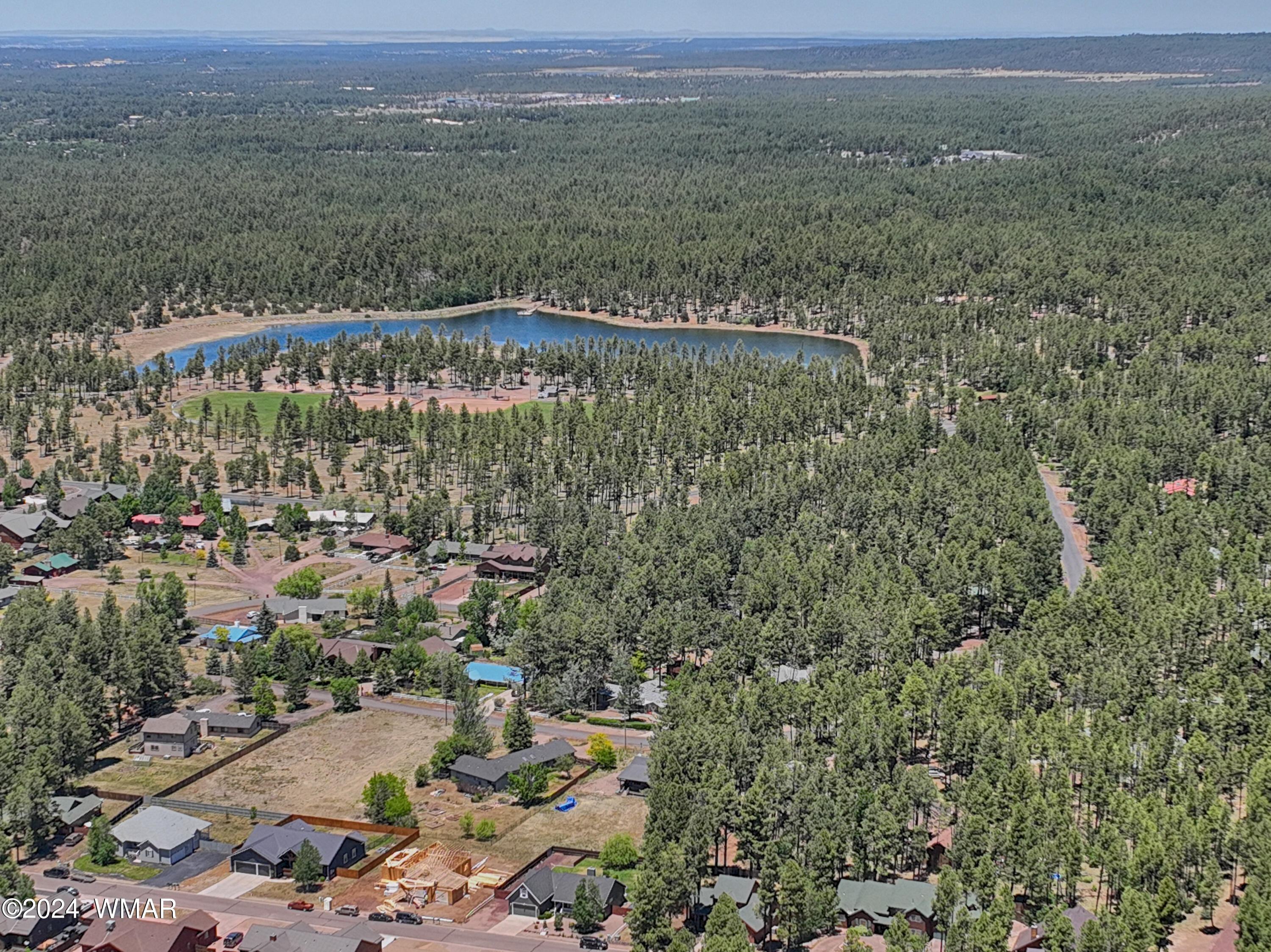 625 East Nora Place Pinetop, AZ 85935 - Photo 34 of 35 a view of a yard with an outdoor space