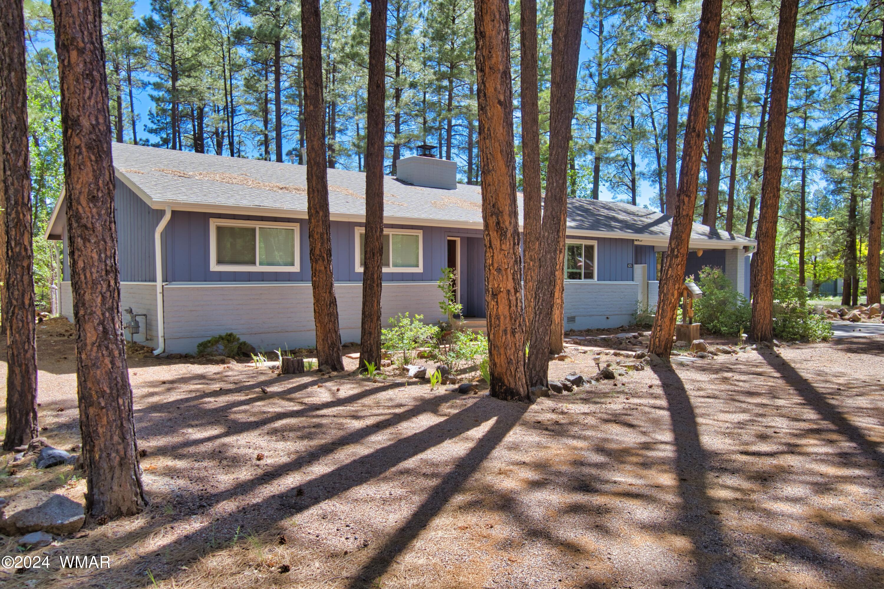 625 East Nora Place Pinetop, AZ 85935 - Photo 4 of 35 a front view of a house with a yard