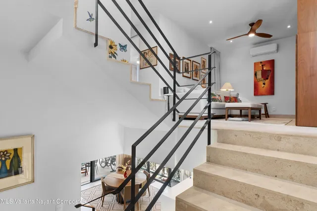 a view of entryway and hall