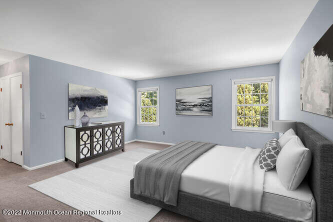 91 Lehigh Drive Lincroft, NJ 07738 - Photo 16 of 36 Master Bedroom Staged