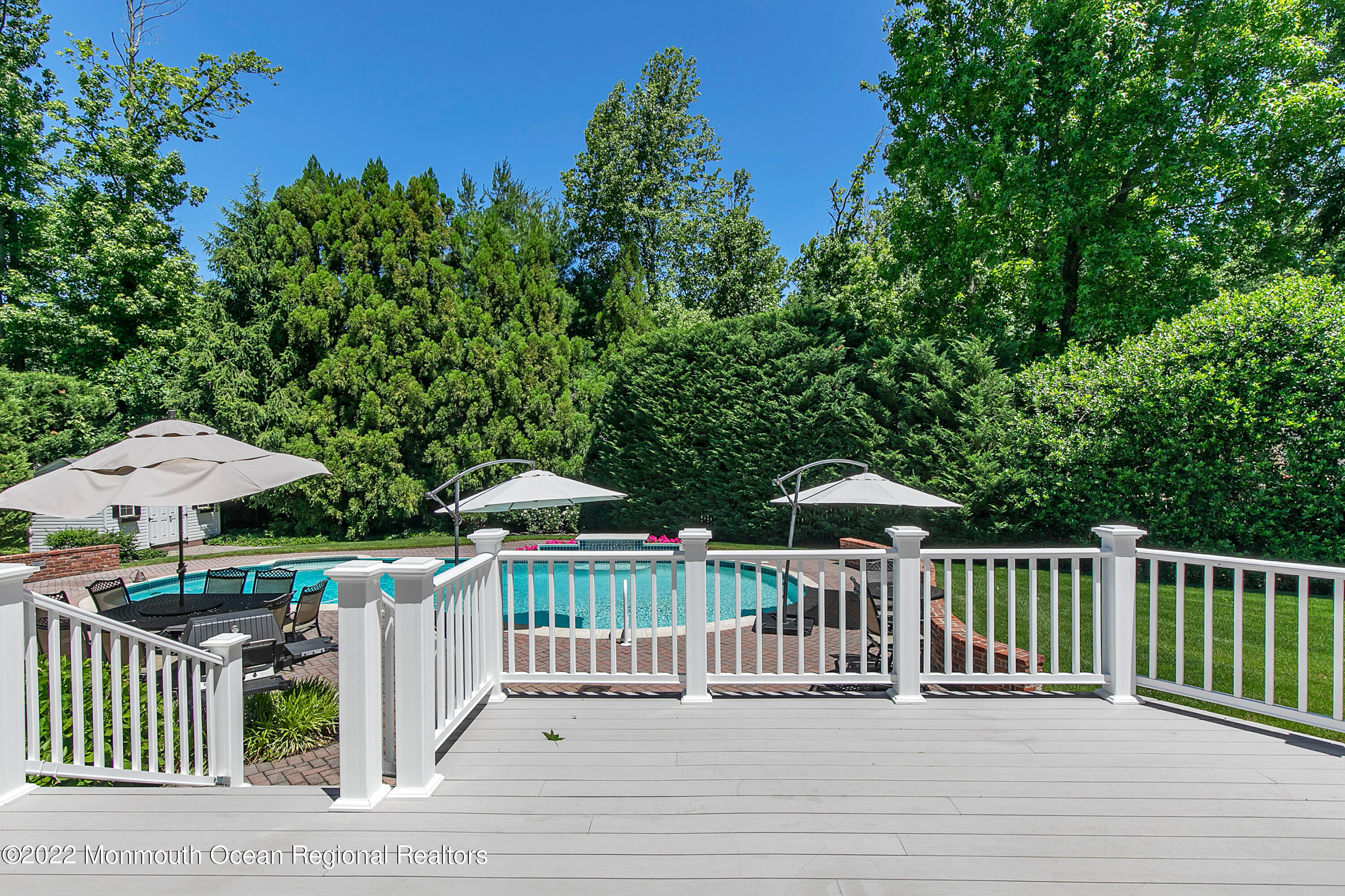 91 Lehigh Drive Lincroft, NJ 07738 - Photo 28 of 36 Deck