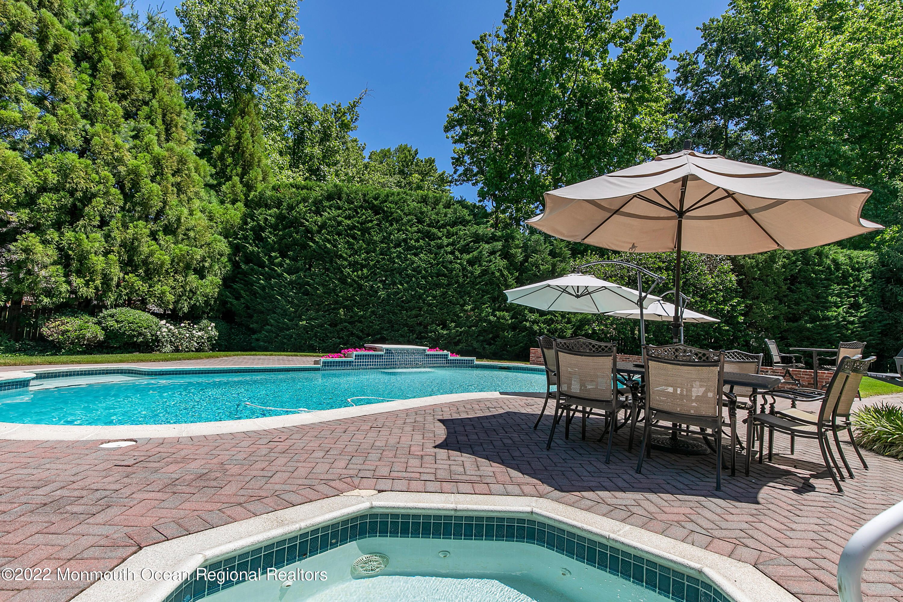 91 Lehigh Drive Lincroft, NJ 07738 - Photo 30 of 36 pool and Hot Tub