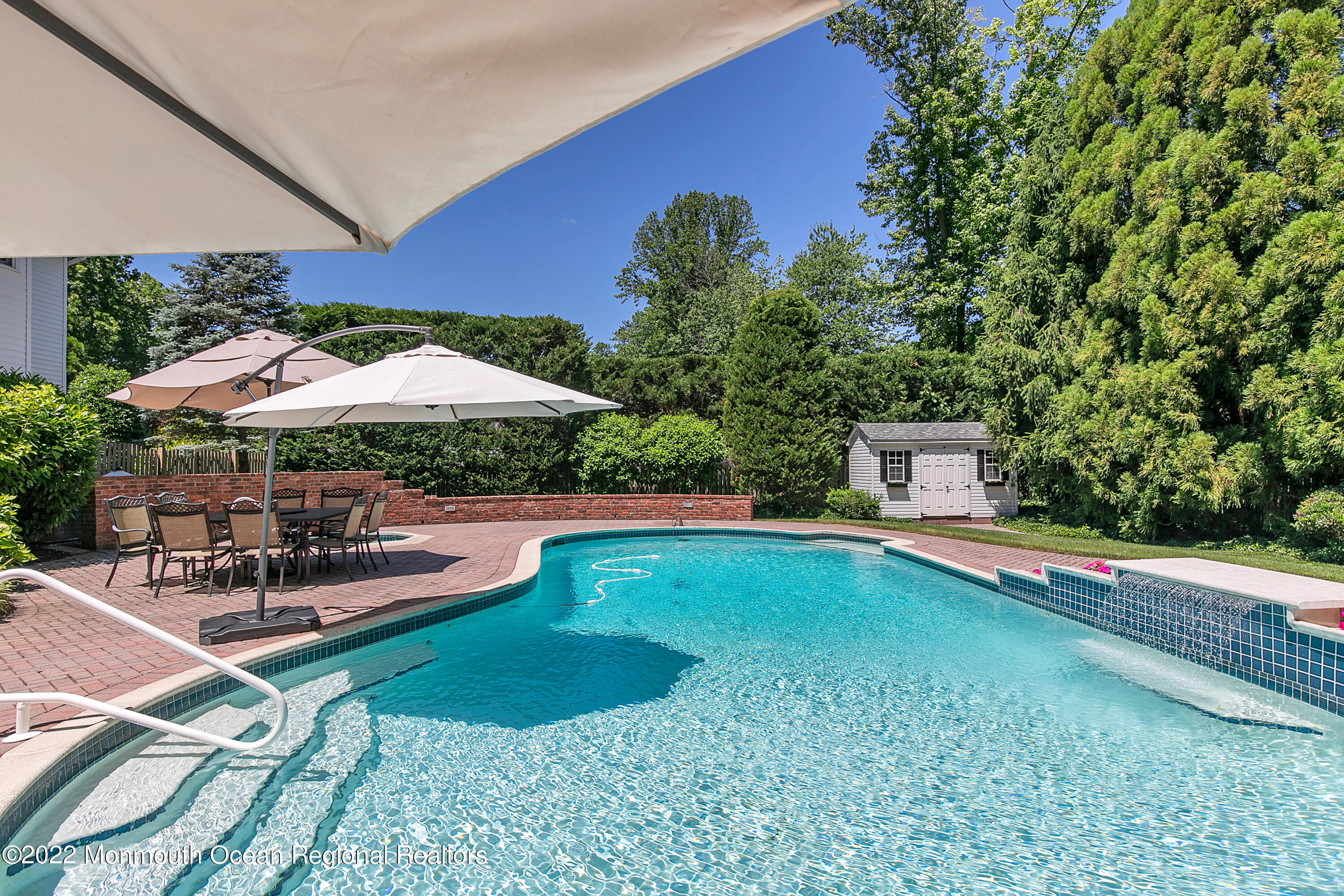 91 Lehigh Drive Lincroft, NJ 07738 - Photo 31 of 36 Pool Steps