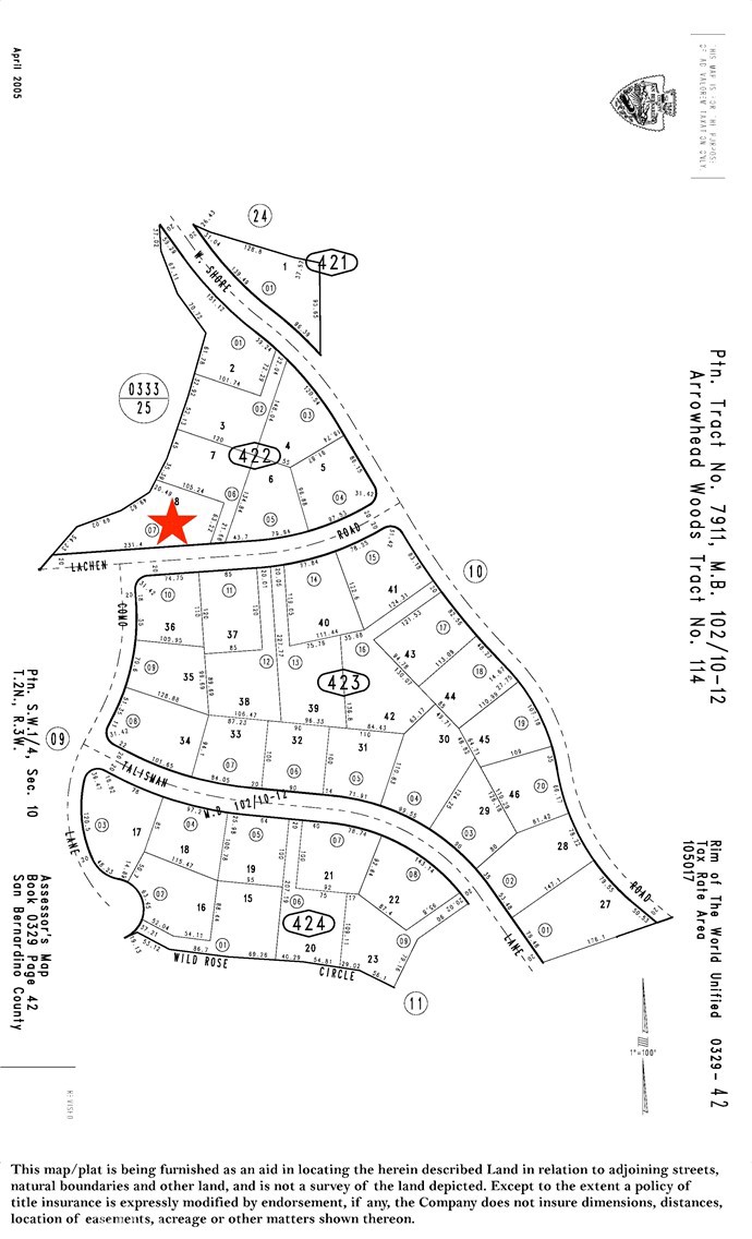 0 Lachen Road Lake Arrowhead, CA 92352 - Photo 3 of 3 a black and white photo of a painting