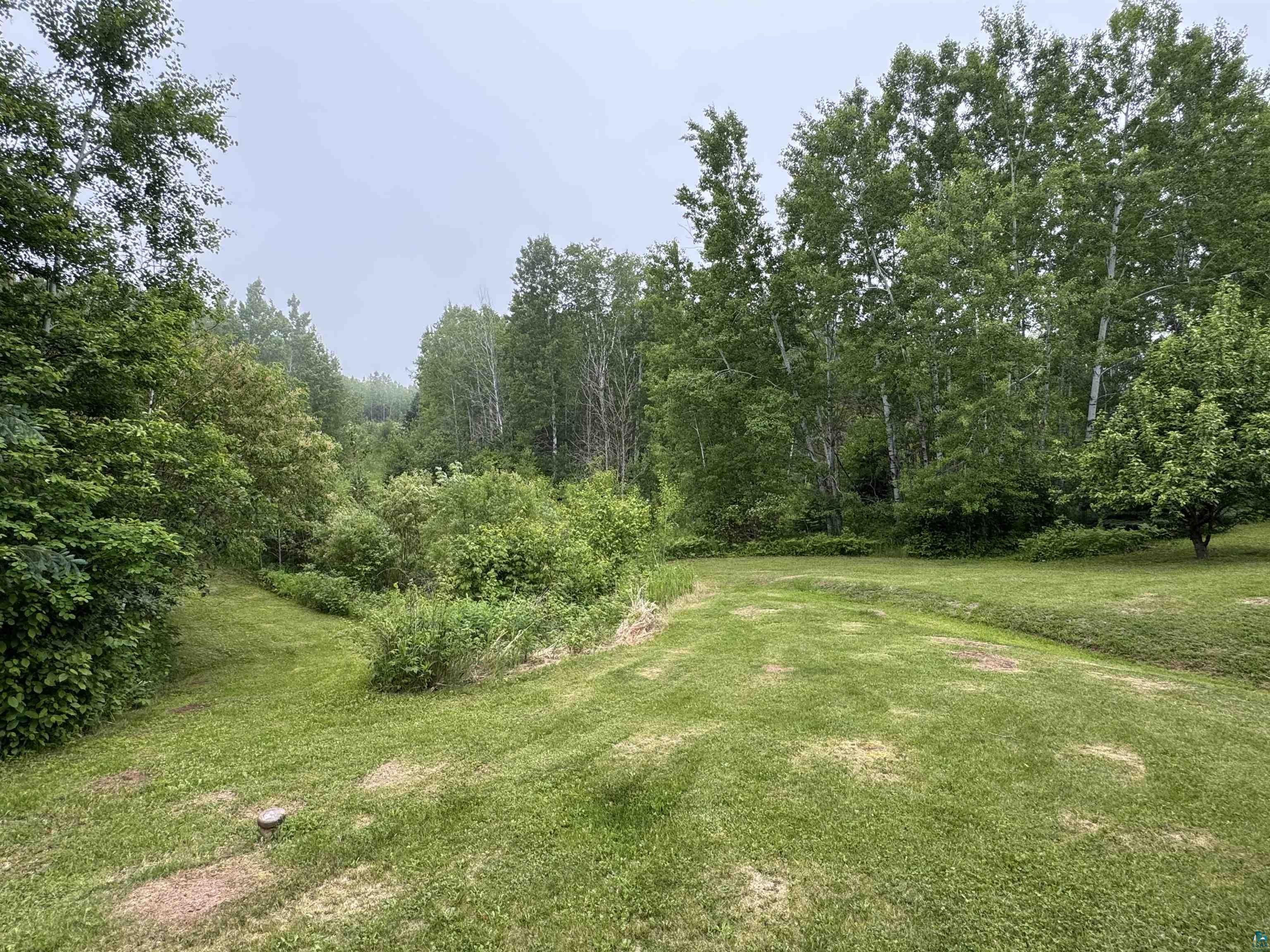 1745 Becks Road Maple, WI 54854 - Photo 38 of 46 Expansive green lawn surrounded by mature deciduous trees and natural foliage