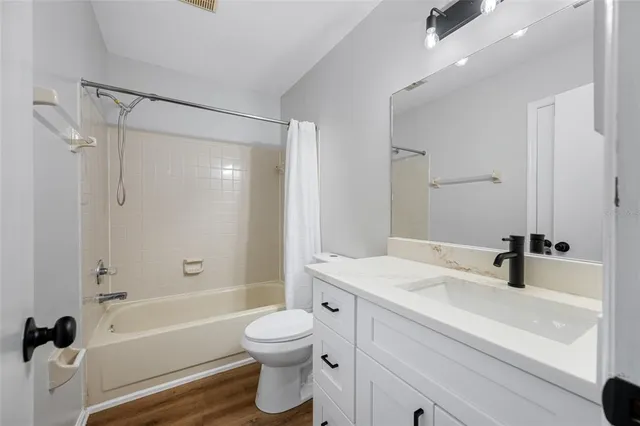a bathroom with a sink a toilet and a bathtub