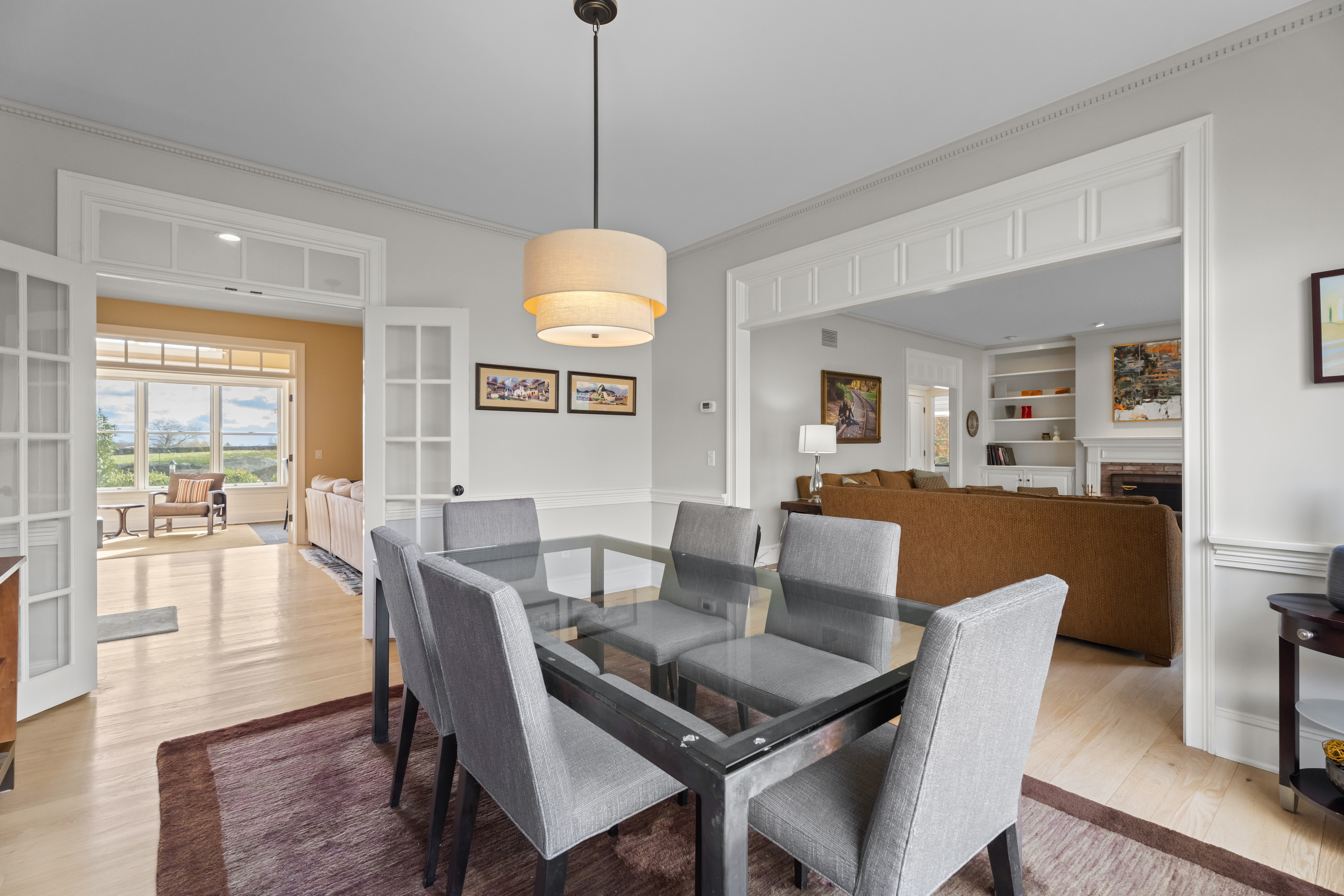 4 East Neck Road Stonington, CT 06378 - Photo 12 of 40 a view of a dining room and livingroom view
