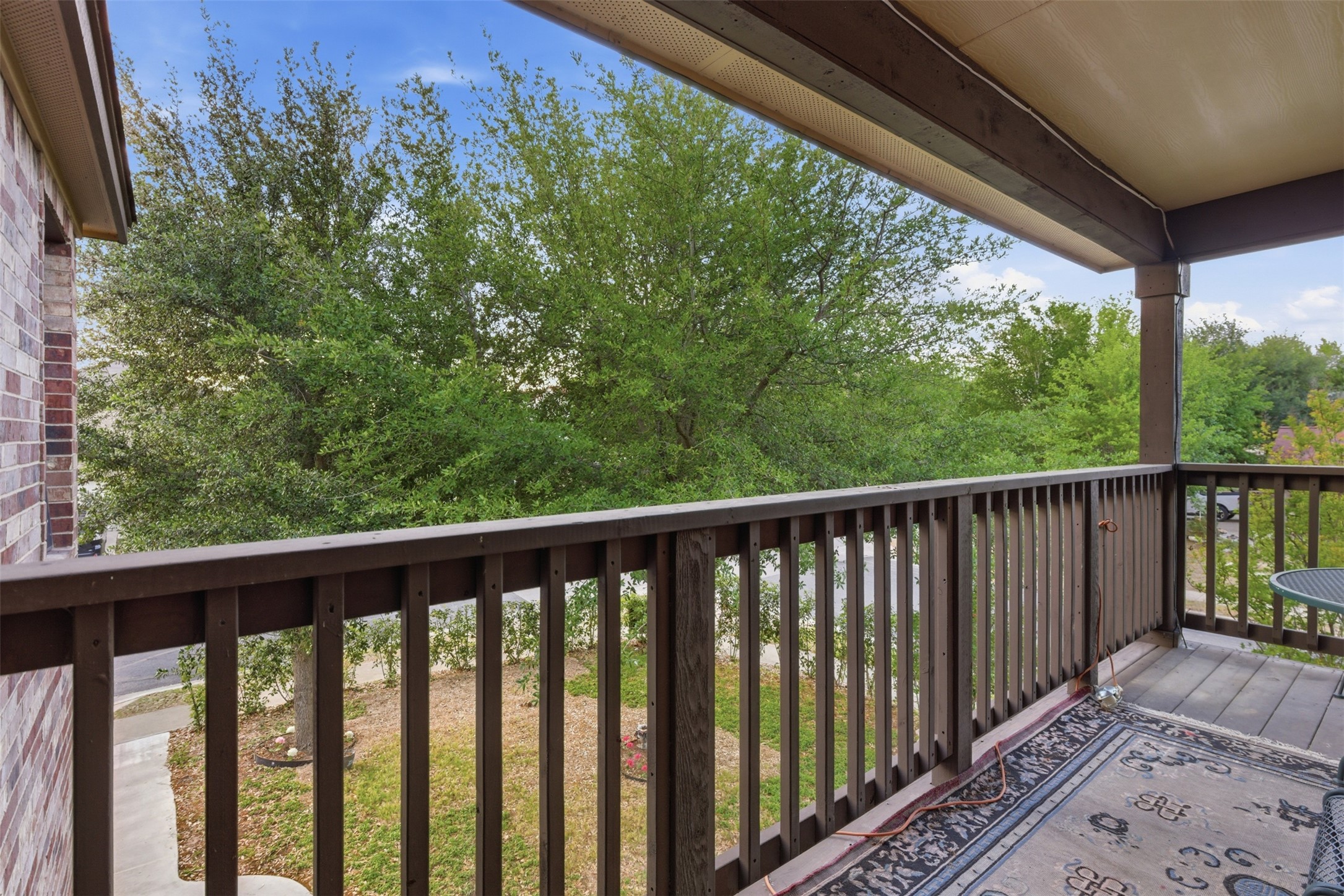5701 Malarkey Road Del Valle, TX 78617 - Photo 26 of 27 View of balcony