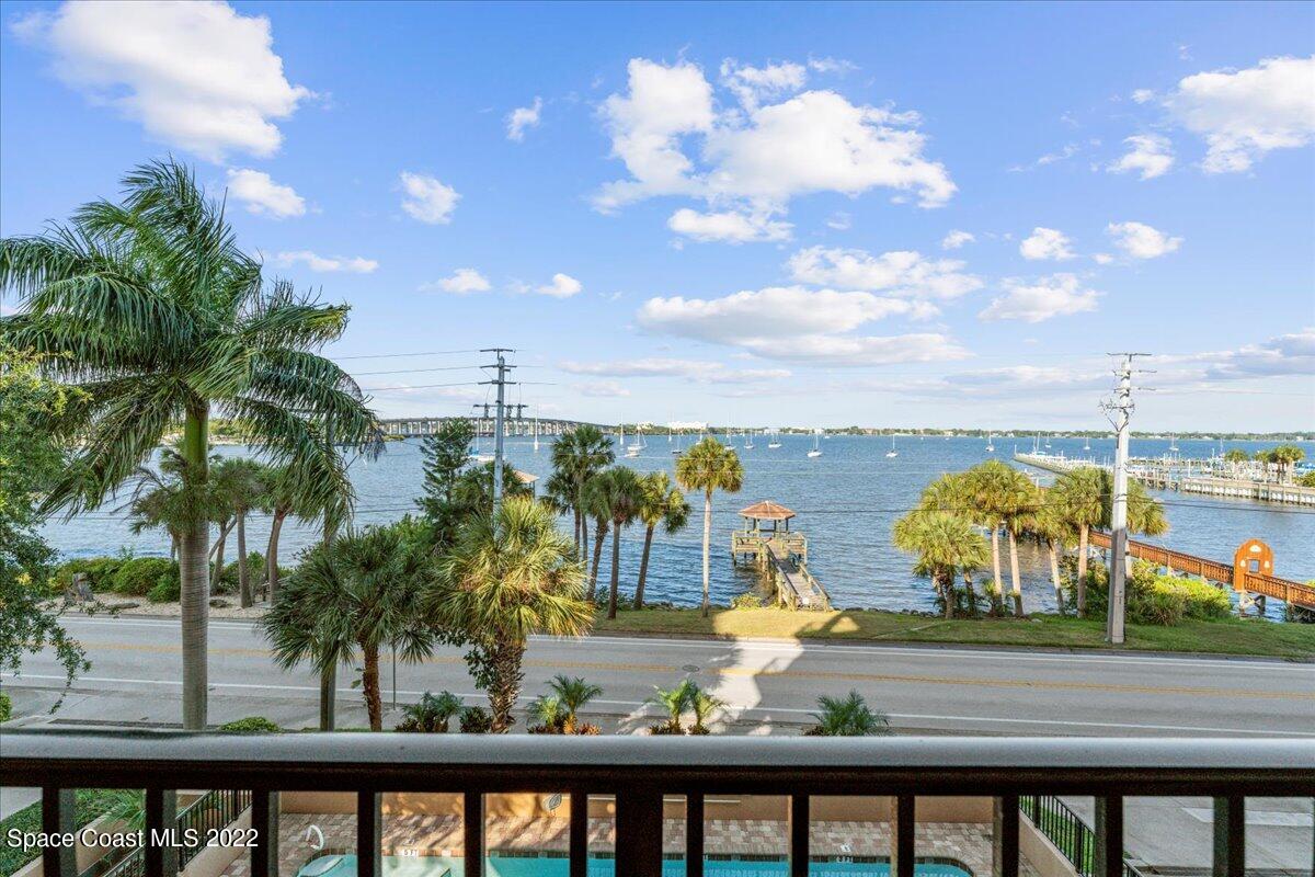 29 Riverside Drive, Unit 303 Cocoa, FL 32922 - Photo 27 of 28 River View from Balcony