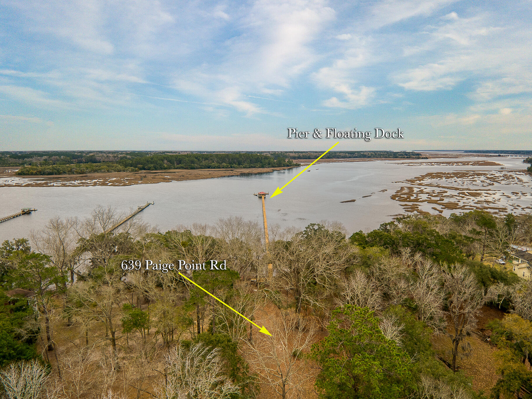 639 Paige Point Road Seabrook, SC 29940 - Photo 16 of 52 Aerial