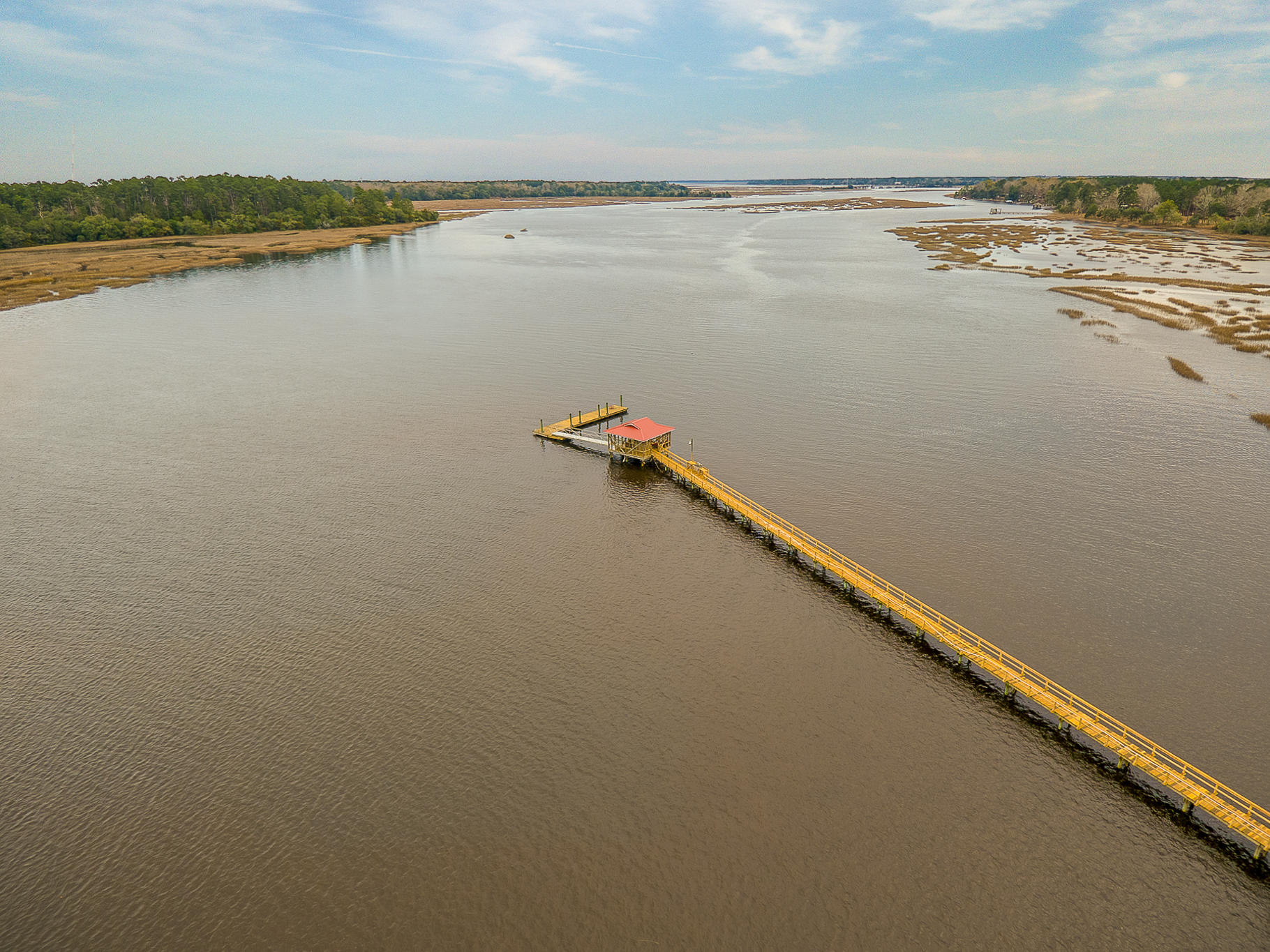 Approx 10 Feet @ Low Tide