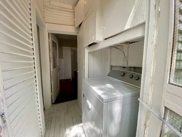 a view of washer and dryer