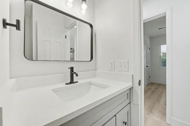 a house with a outdoor space