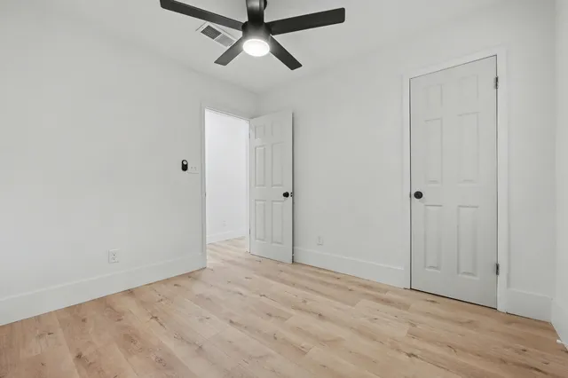 a view of empty room