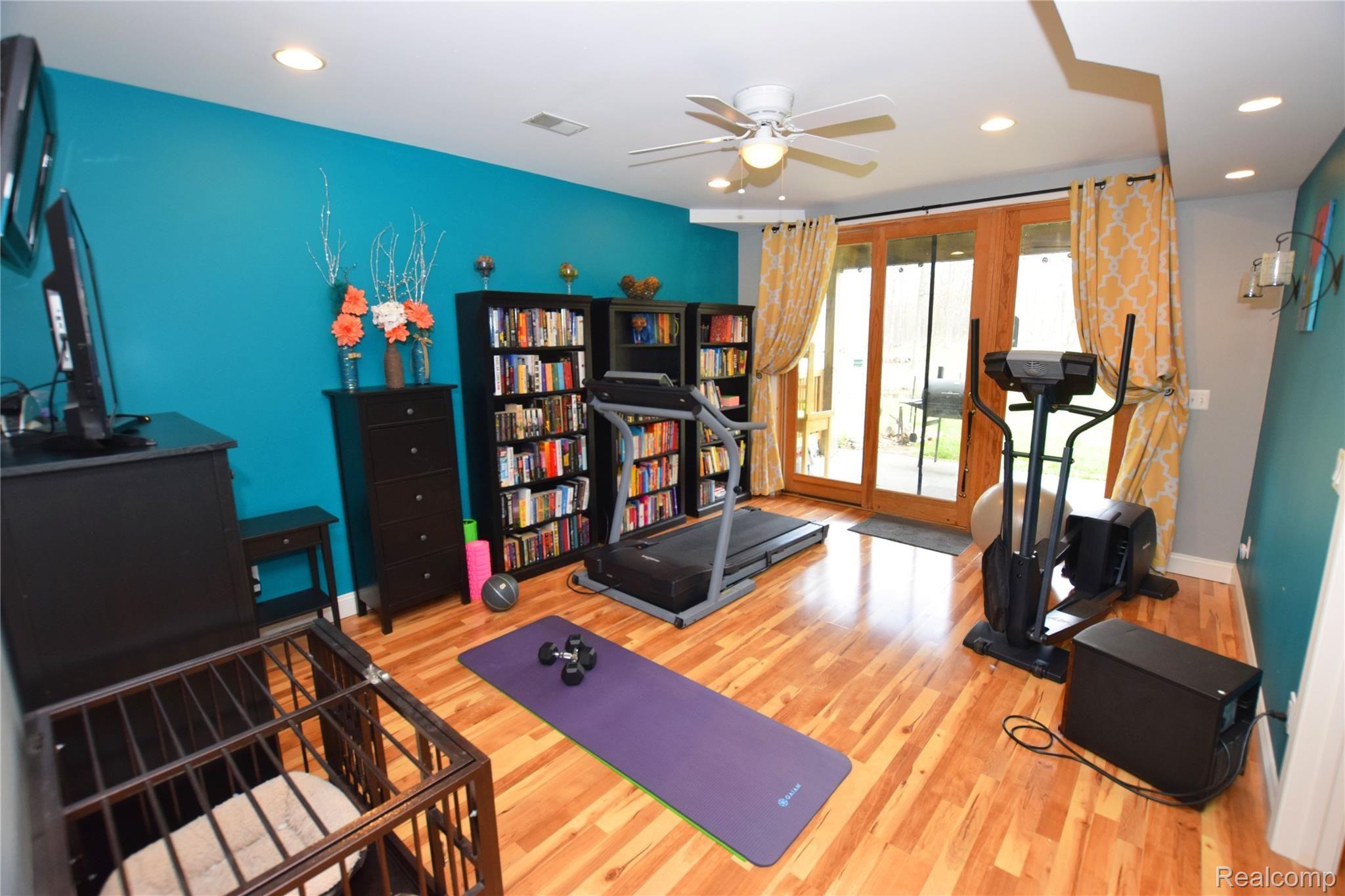 9783 Oakhill Road Holly, MI 48442 - Photo 25 of 35 Lower Level Family Room with Walk Out