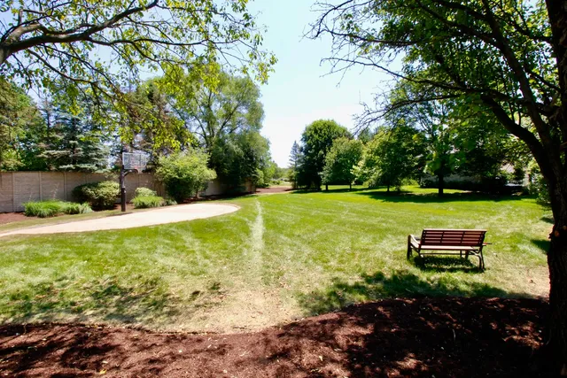 a house with a big yard