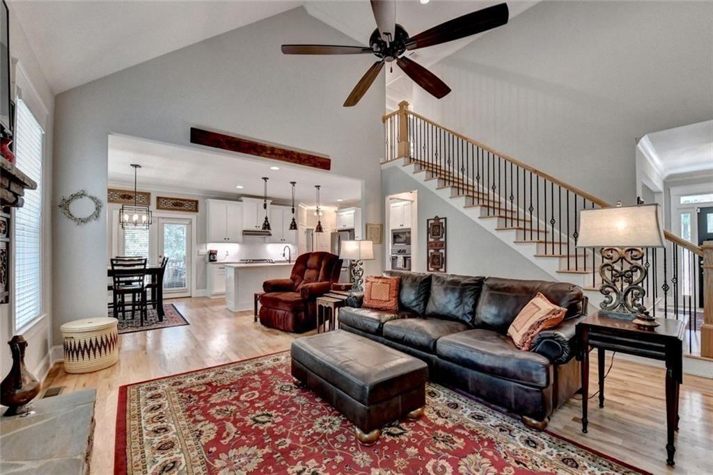 919 Fields Chapel Road Canton, GA 30114 - Photo 8 of 58 a living room with furniture and a rug