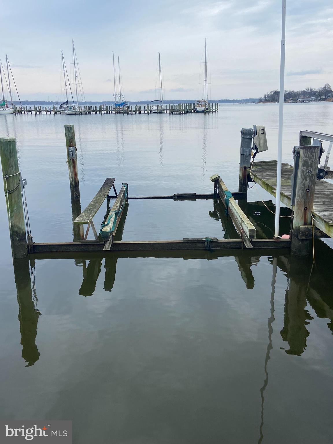 1052 Old Turkey Point Road Edgewater, MD 21037 - Photo 22 of 26 Boat Slip with 4-6 Feet Depth