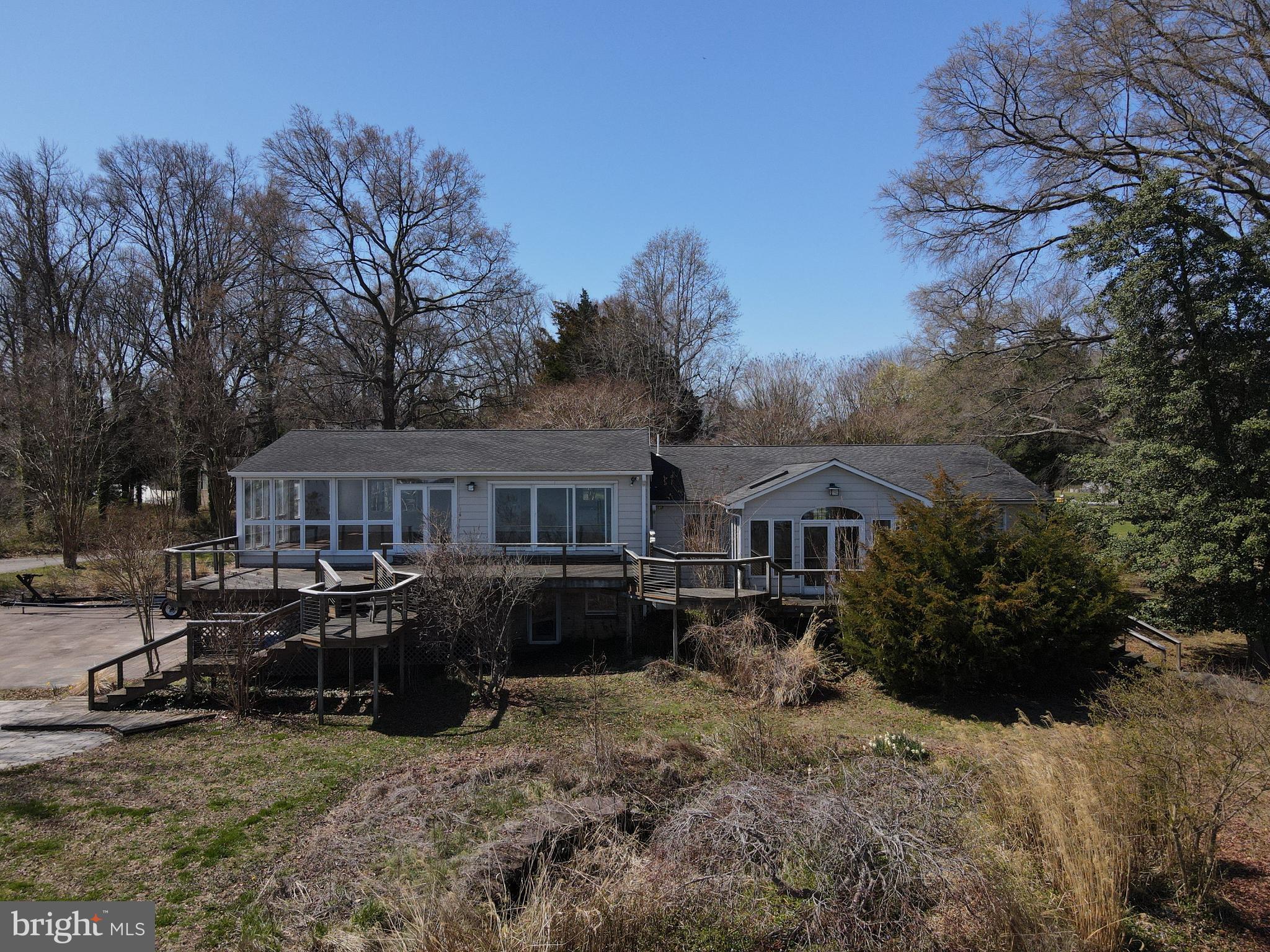 1052 Old Turkey Point Road Edgewater, MD 21037 - Photo 4 of 26 Back of Home