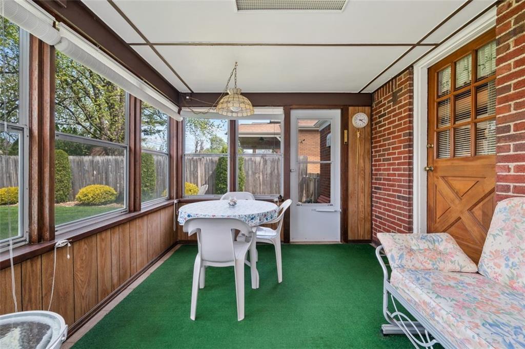 172 Eileen Drive Pittsburgh, PA 15227 - Photo 17 of 21 a view of a patio with a table chairs and a yard