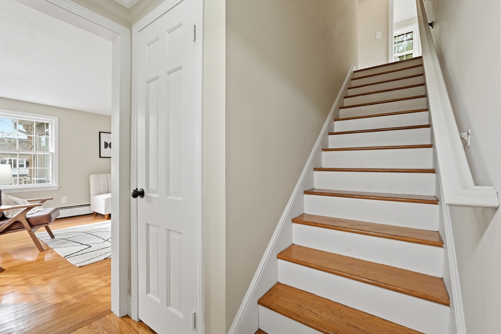 75 North Road Hampden, MA 01036 - Photo 25 of 42 a view of entryway and hall with wooden floor