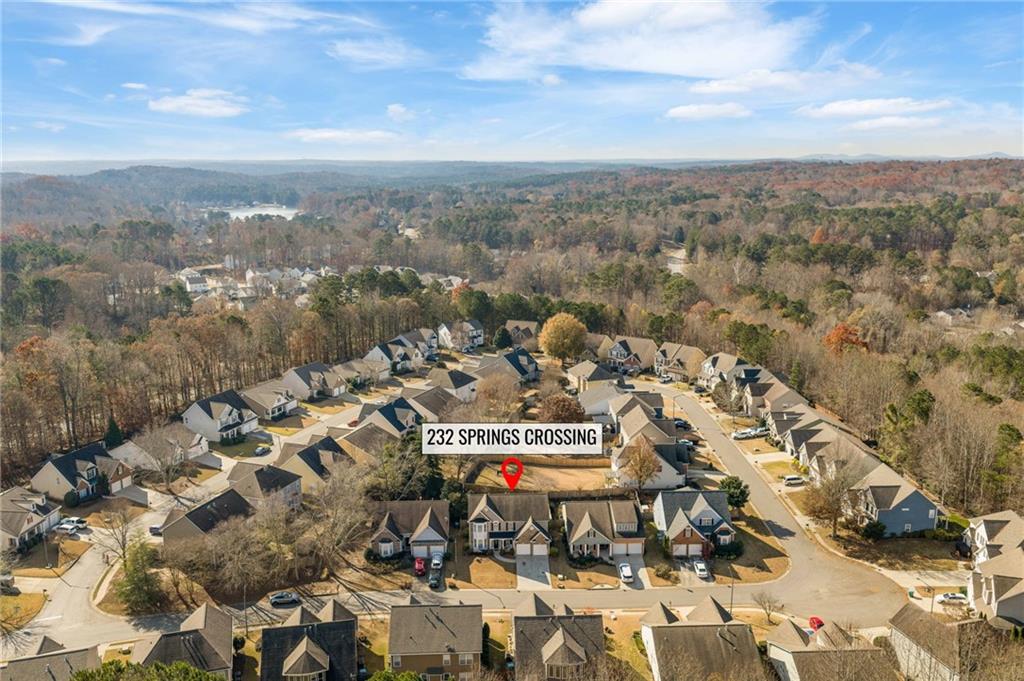 232 Springs Crossing Canton, GA 30114 - Photo 5 of 57 an aerial view of a city