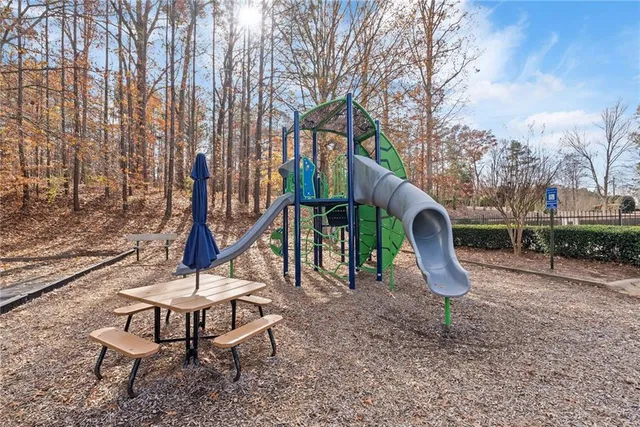 a view of city from balcony