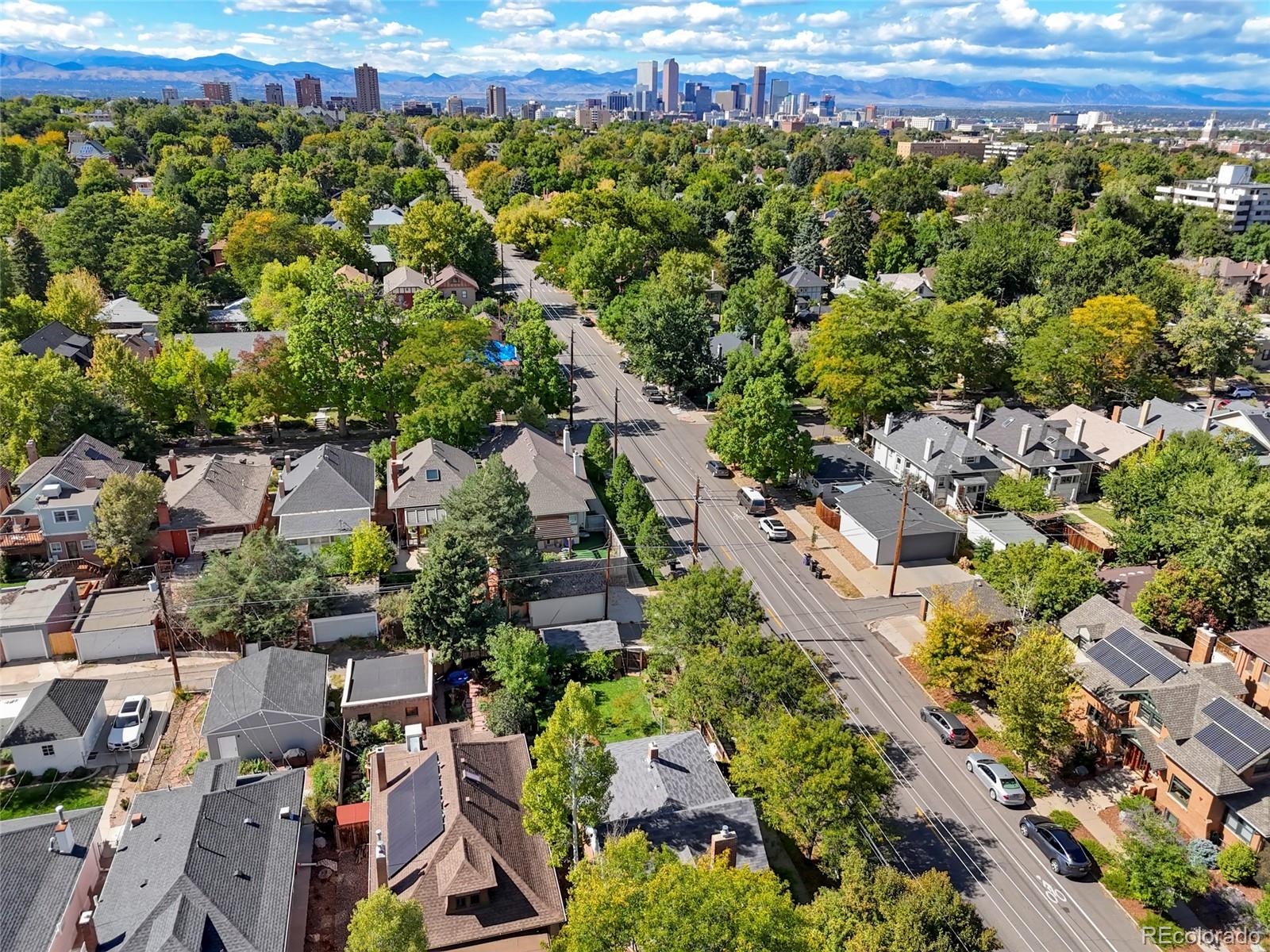 1175 Cook Street Denver, CO 80206 - Photo 40 of 42 an aerial view of multiple house