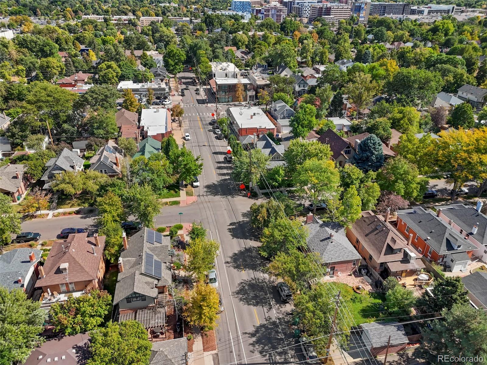 1175 Cook Street Denver, CO 80206 - Photo 42 of 42 an aerial view of multiple house