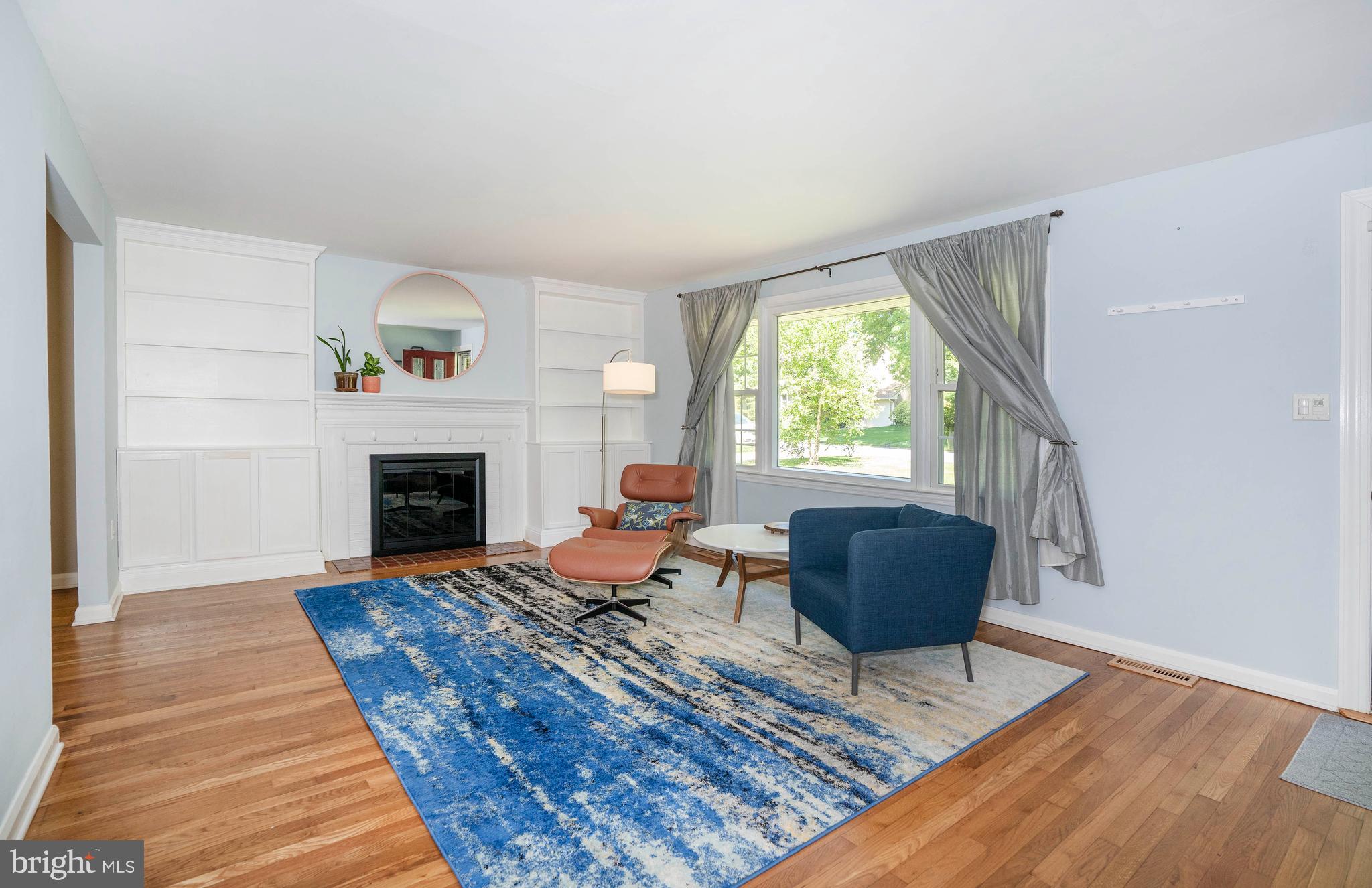 1223 Evergreen Road Wilmington, DE 19803 - Photo 5 of 29 Built-Ins and Fireplace